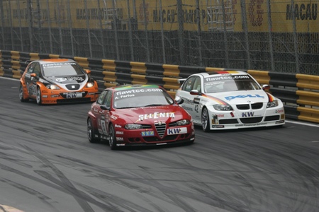 Gevechten op stratencircuit van Macau
